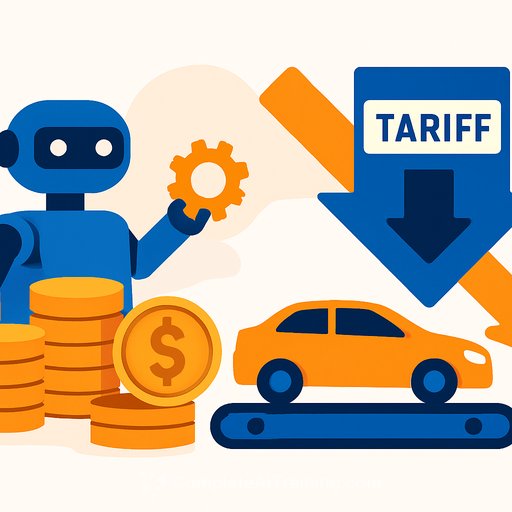 AI Helps Automakers Slash Tariff Costs and Boost Efficiency Amid Economic Uncertainty