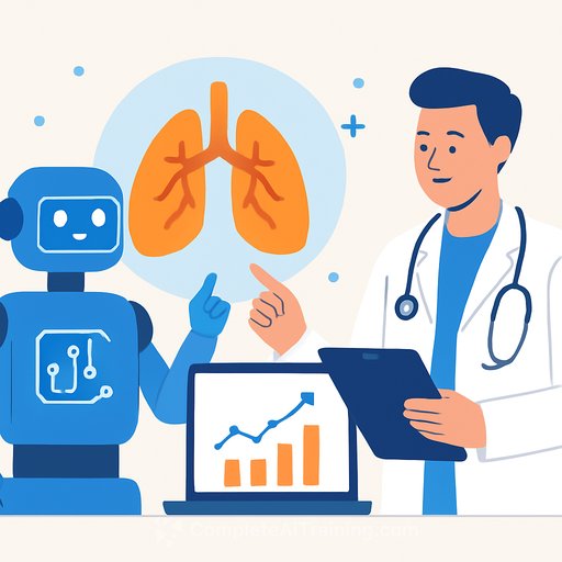 AI helps doctors better predict lung cancer immunotherapy outcomes, study finds