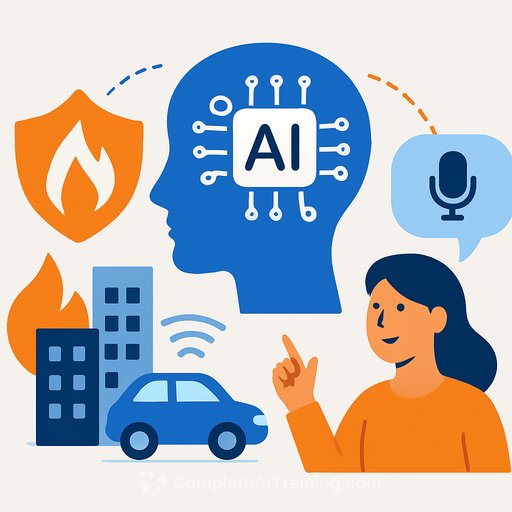 AI helps insurers cut costs through fire prevention, telematics and voice tools