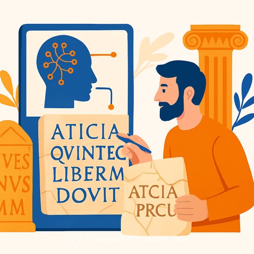 AI helps Latin scholars piece together ancient Roman inscriptions