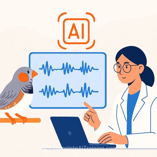 AI helps scientist decode 11 zebra finch calls and win animal communication prize