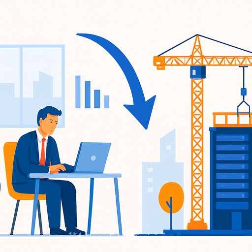 AI hiring slowdown threatens office demand as data center construction surges