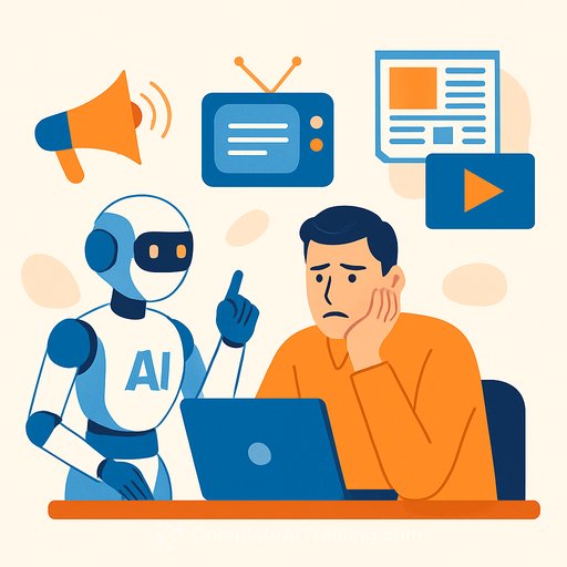 AI Hype Fatigue and the Battle for Media Attention in 2025