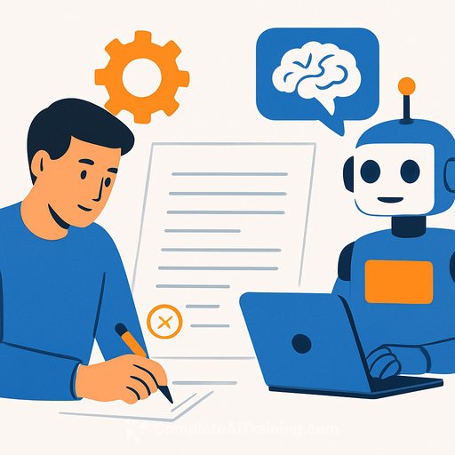 AI improves at writing while humans must improve at editing