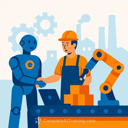 AI in Manufacturing Factories Are Smarter When Humans and Machines Work Together