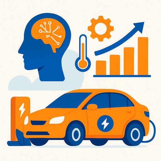 AI Innovation Boosts Electric Vehicle Efficiency and Range With Smarter Motor Temperature Control