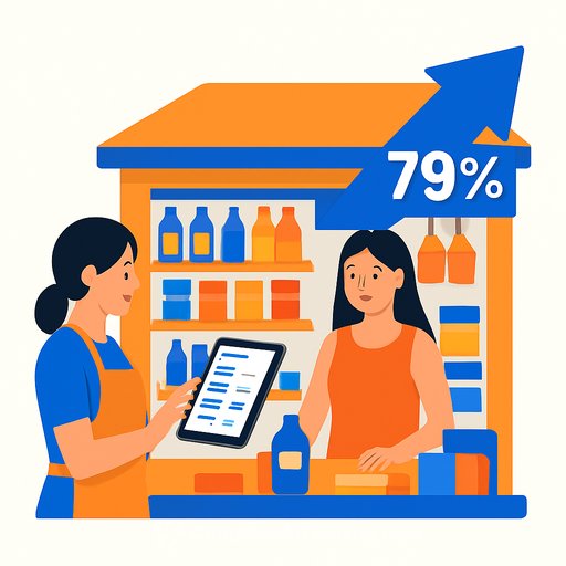 AI inventory tool lifts sari-sari store sales by 79 percent in two months, Packworks data shows