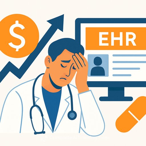 AI investment tops $1 billion as physician burnout drives EHR adoption