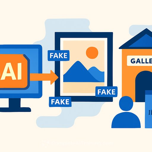 AI Is Flooding the Art Market with Fake Provenance-Galleries and Insurers Scramble to Keep Up
