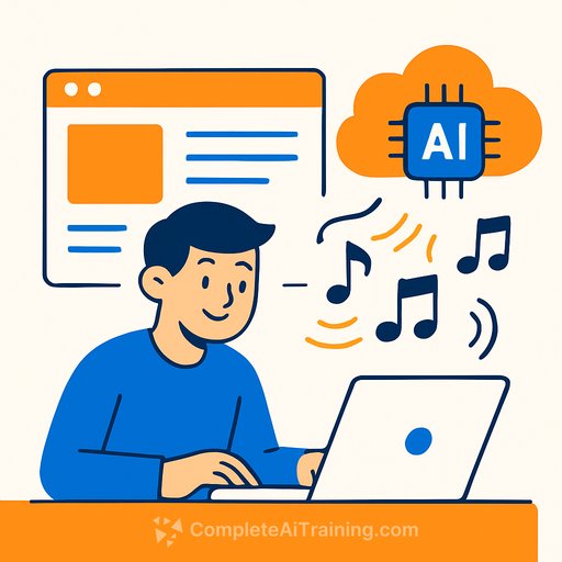 AI Jingle Maker Transforms Company Websites with Automated Audio Branding