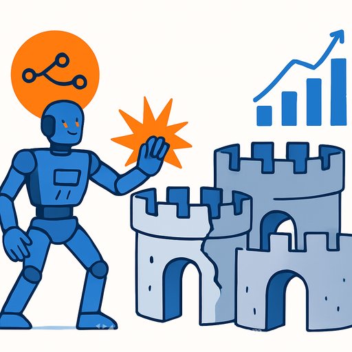 AI kills three classic competitive moats, but data and network effects hold firm