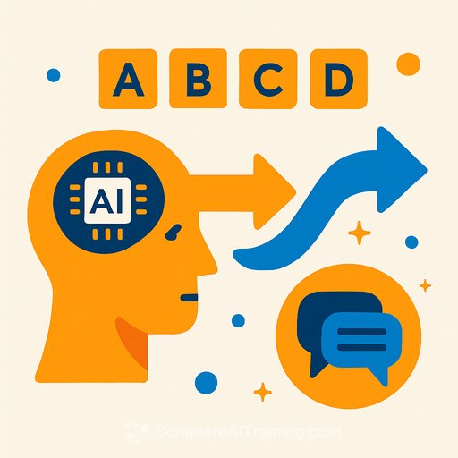 AI Language Models Switch From Word Order to Meaning in Sudden Phase Transition