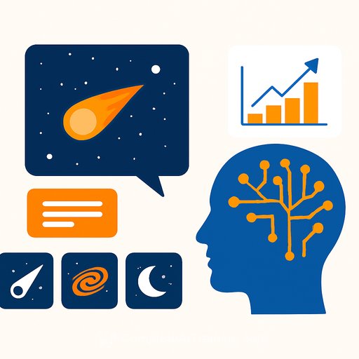 AI learns from 15 examples to spot real cosmic events at 93% accuracy, with plain-English explanations