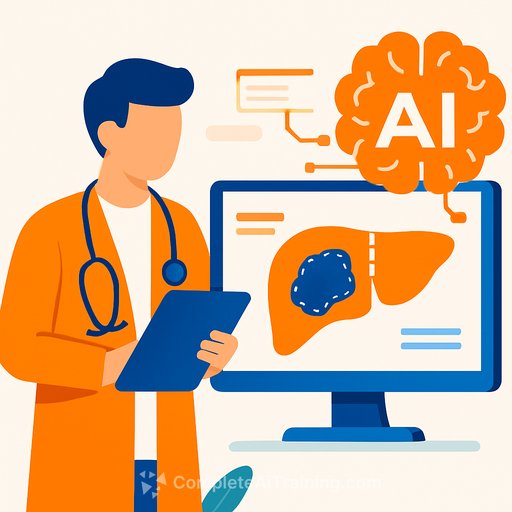 AI Model Achieves Accurate Liver Tumor Segmentation With Minimal Data