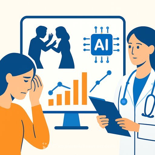 AI model predicts intimate partner violence up to four years before patients seek treatment