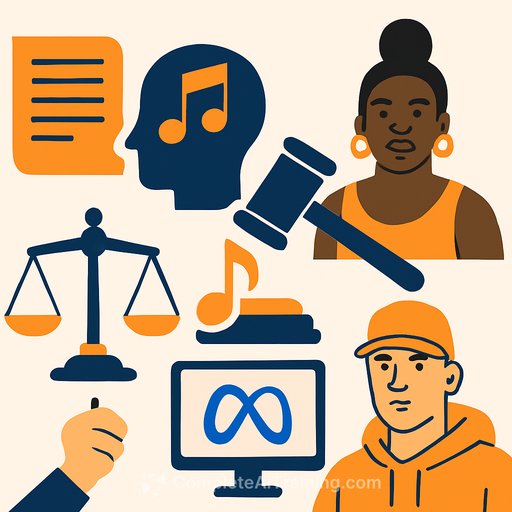 AI Music Lawsuits, Lizzo’s Legal Battle, Eminem vs Meta and the Biggest Music Law Stories This Week