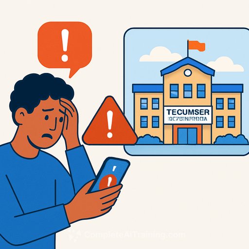 AI news app spreads false weapon alert about Tecumseh Middle School