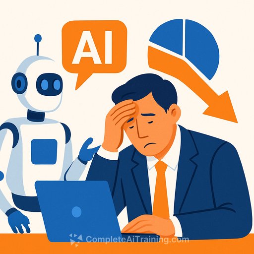 AI Obsolescence Fears Grip the C-Suite: 40% of Executives Regret Their Career Choice