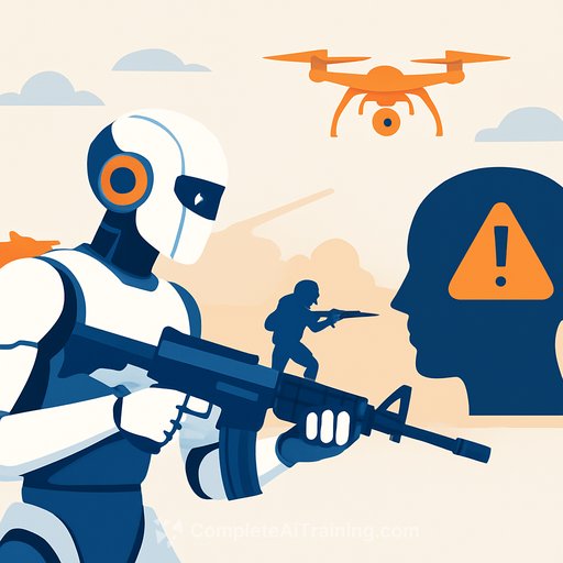 AI on the Battlefield: Speed, Autonomy, and the Risks of Overtrust