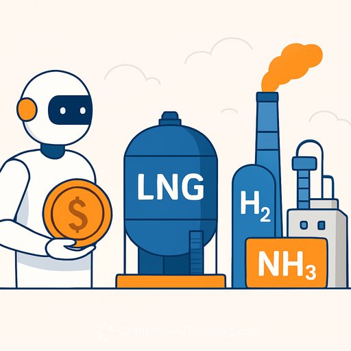AI Pays Now, Hydrogen and Ammonia Play the Long Game in LNG