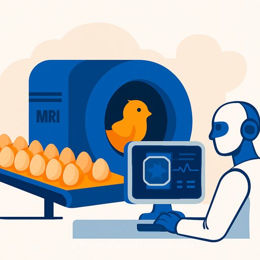 AI-Powered MRI Scans 24,000 Eggs an Hour to Boost Hatchery Efficiency and End Chick Culling