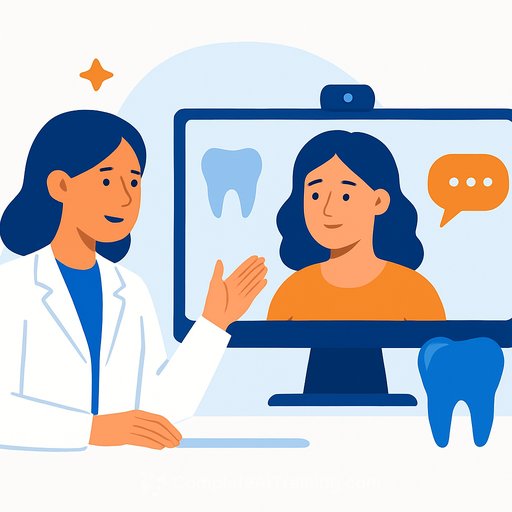 AI-powered virtual patient helps dentists practice communication and empathy