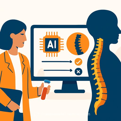 AI predicts spinal cord injury recovery and survival from routine blood tests within days