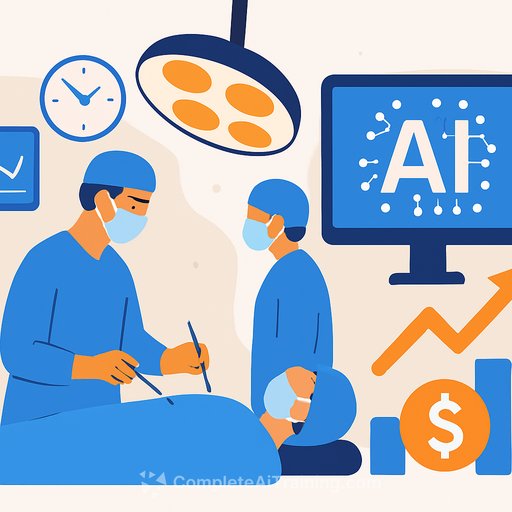 AI Puts Order Back in the OR, Turning Lost Hours Into Saved Millions
