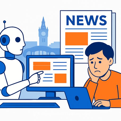 AI quietly rewrites Glasgow's local news as publishers replace human journalists with automated copy