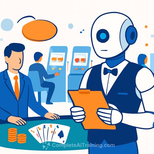 AI quietly takes over the casino floor manager's role