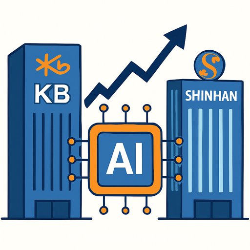 AI Raises the Stakes as KB and Shinhan Battle for No. 1
