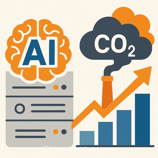 AI Reasoning Models Emit Up to 50 Times More CO₂ Than Standard LLMs, Study Finds