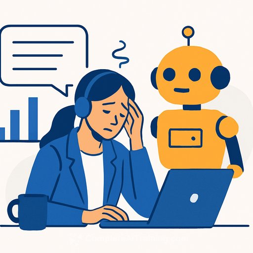 AI reduces ticket volume but leaves support agents with harder, more draining work, raising attrition risk