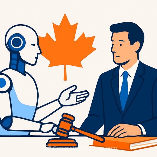 AI reshapes Canadian legal work but lawyers remain