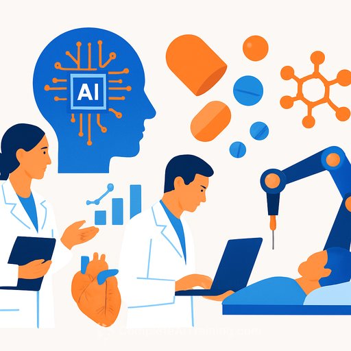 AI reshapes diagnosis, drug design and surgery across medicine