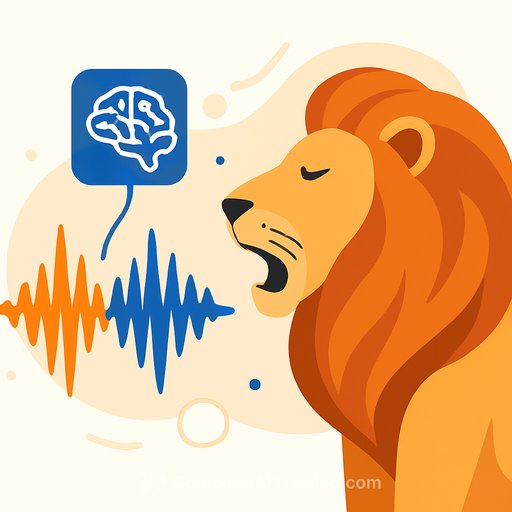 AI reveals a hidden second lion roar, improving conservation and tracking