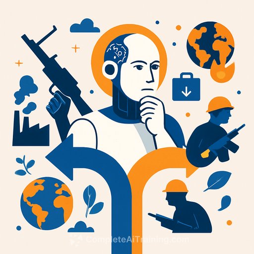 AI’s Catastrophic Crossroads: Why the Arms Race Threatens Society, Jobs, and the Planet