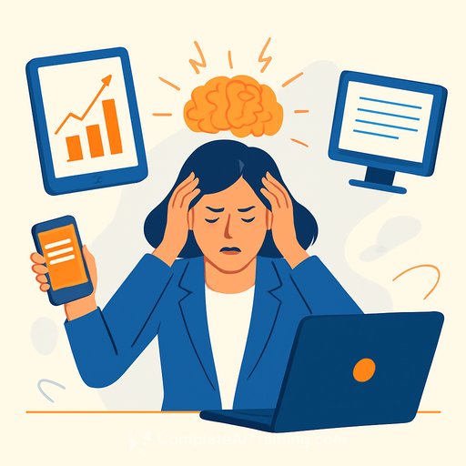 AI's Productivity Paradox: New study links tool juggling to brain fry at work