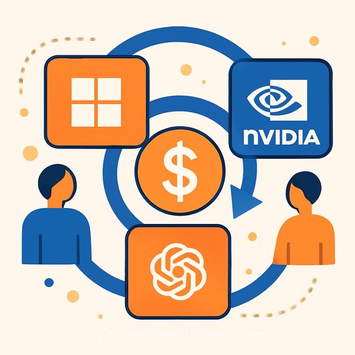 AI's trillion-dollar loop: Microsoft, Nvidia, and OpenAI are funding each other - can it last?