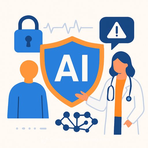 AI safety in healthcare extends beyond cybersecurity to include model drift, misuse, and opacity, expert says