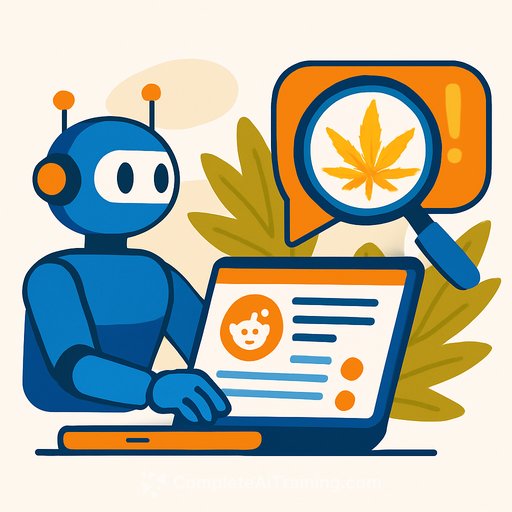 AI Scans Reddit to Spot Harmful Cannabis Side Effects