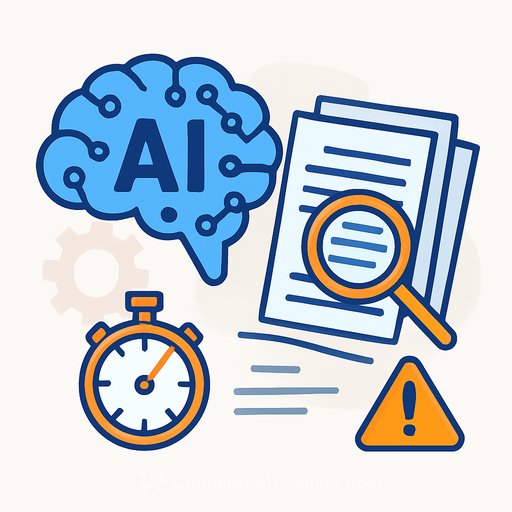 AI scientific literature mining tools trade speed for accuracy and citation risks