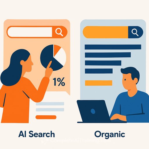 AI Search Referrals Under 1%; Organic Still Dominates Conversions