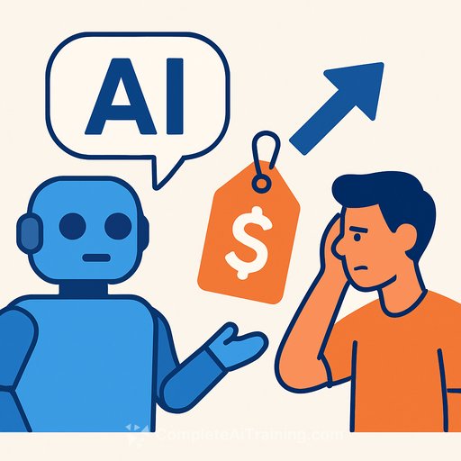 AI service deflection strategies miss price-sensitive customers
