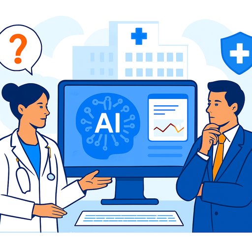 AI settles into U.S. hospitals as leaders grapple with how to reshape the work around it