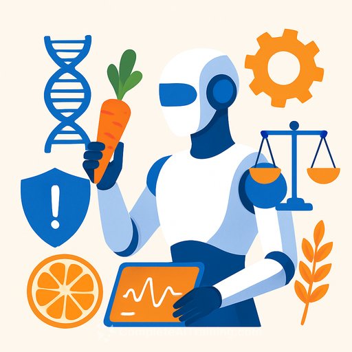AI shows promise for food development and safety but faces data and equity barriers, review finds