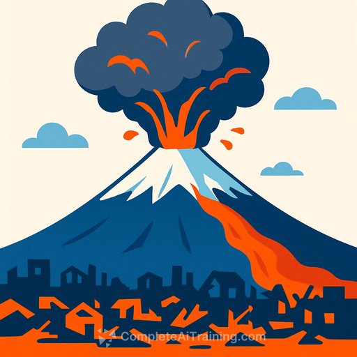 AI Simulation Reveals Devastating Potential Of Mount Fuji Eruption