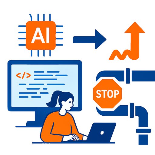 AI speeds up coding but delivery gains stall without fixing the full pipeline