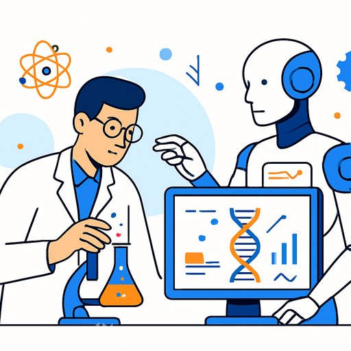 AI speeds up scientific discovery but humans still set the agenda