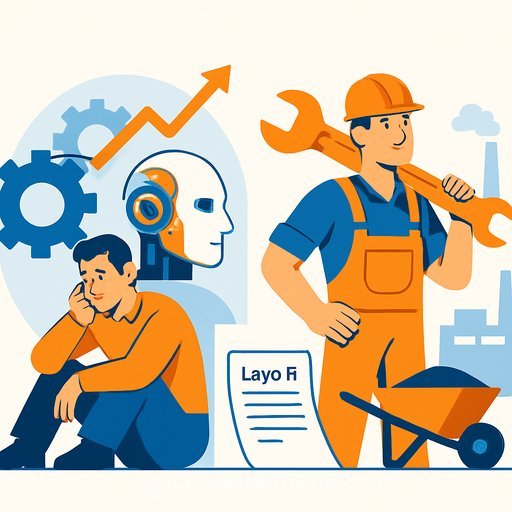 AI spending spree lifts stocks, leaves jobs behind
